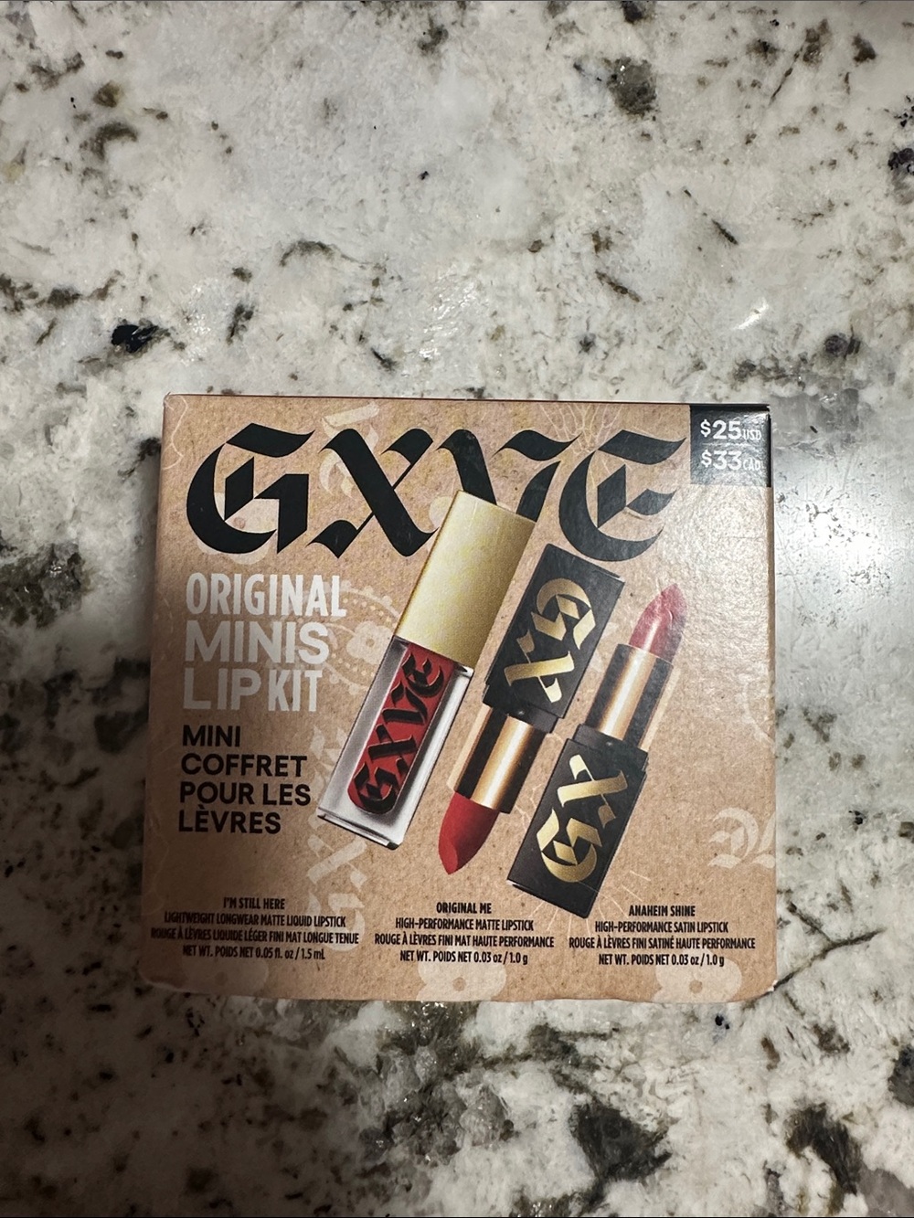 Gxve Beauty Minis Lip Kit - Red